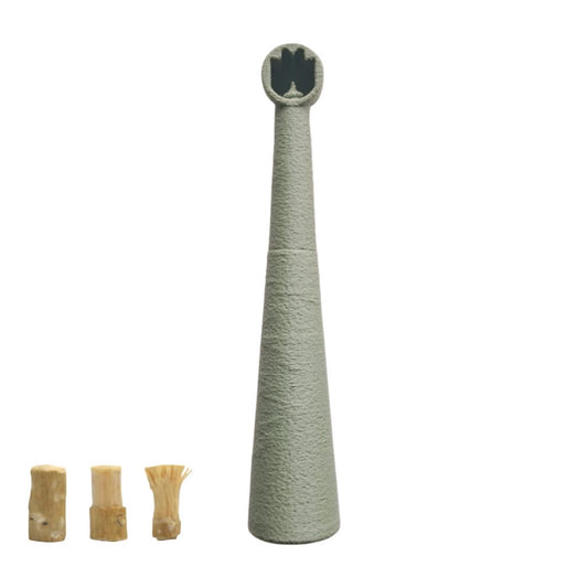 Miswakk toothbrush handle olive green