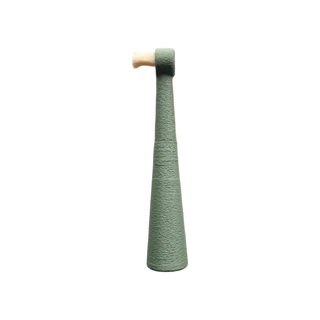Miswakk toothbrush handle olive green