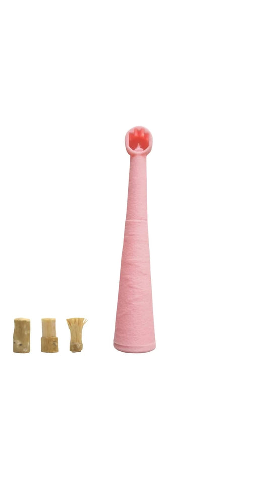 Miswakk toothbrush handle sakura pink