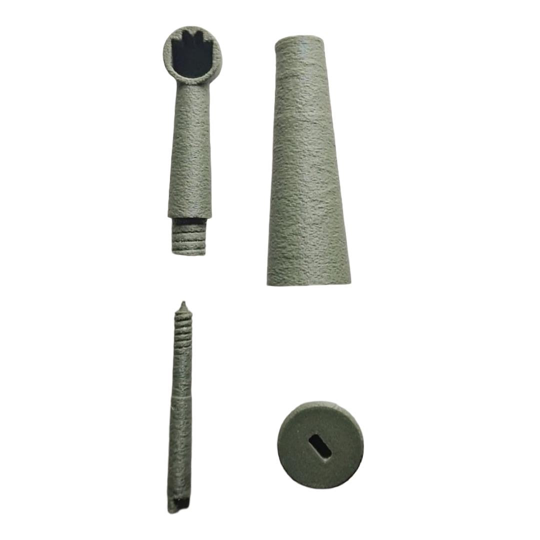 Miswakk toothbrush handle olive green